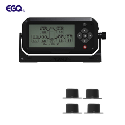 ISO9001 система LCD автомобиля TPMS делит на сегменты тип колесо затира дисплея 4 датчика