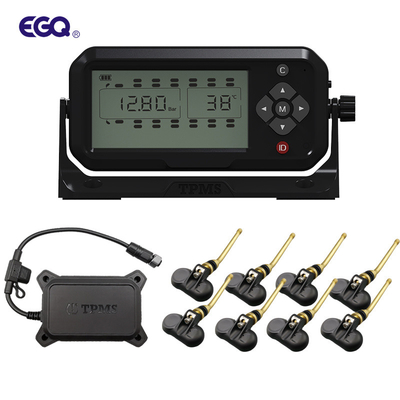 Система контроля давления в шинах прицепа с датчиком штока клапана 8 колес TPMS