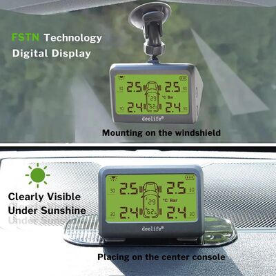 MY66T Автомобильная система контроля влажности TPMS Давление в шине 433 МГц Внешний датчик