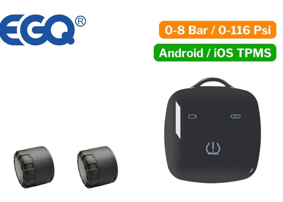 Внешний датчик мотоцикла с водонепроницаемой защитой IP67 и частотой 433 МГц для данных по шинам транспортных средств